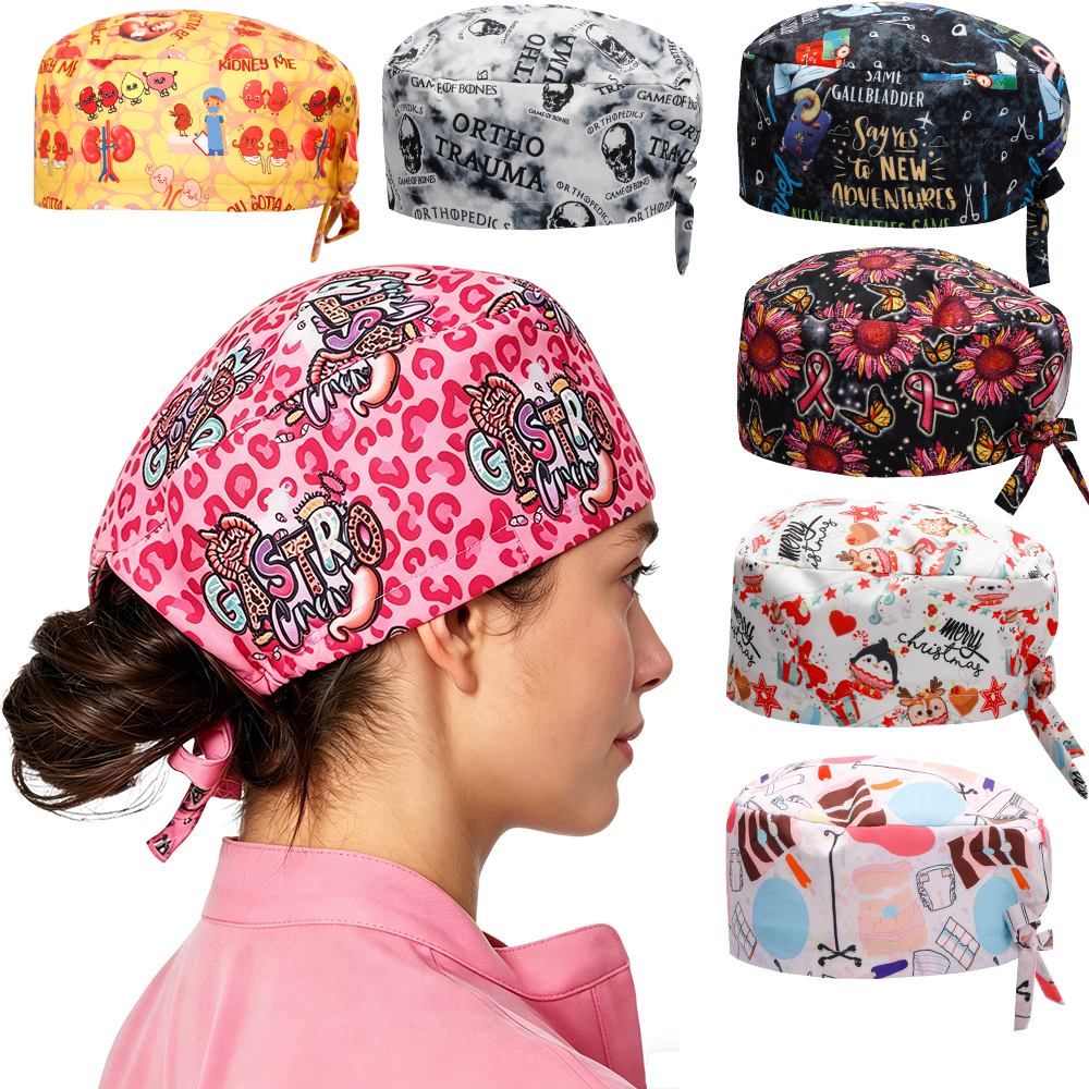 Women'S Work Accessories - 2026 Scrub Nursing Cap Men Women