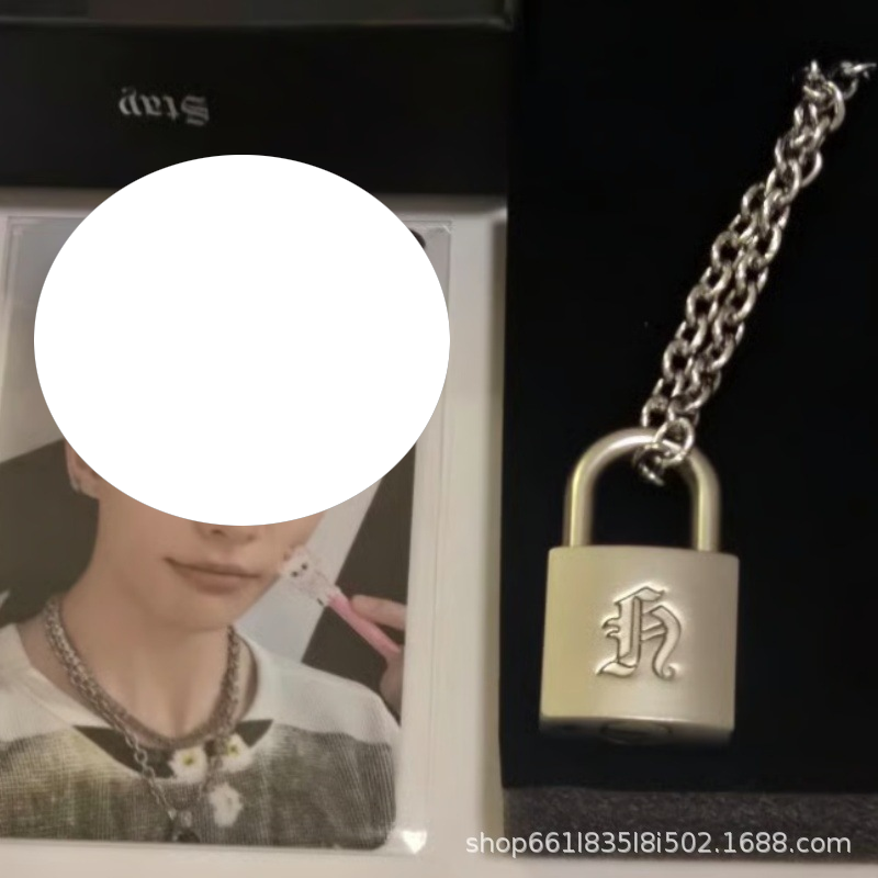 Women'S Accessories Jewelry - Ashionable Creative Metal Lock Necklace Same