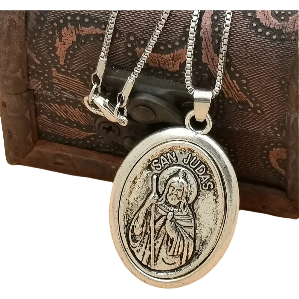 1Pc San Judas Tadeo Ruega Por  - đánh giá và giá Women Juda Accessories