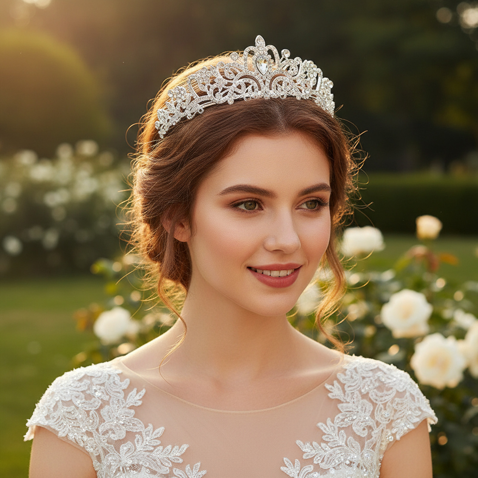 Elegant Bridal Crown Sparkly R - đánh giá và giá Women'S Accessories Jewelry