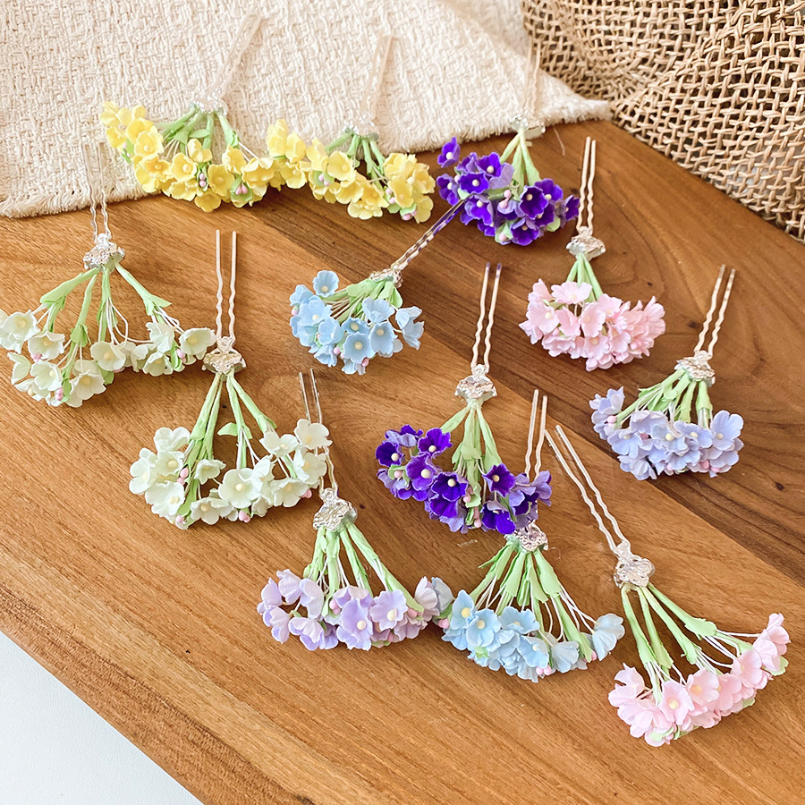Multicolor Fabric Bouquet Flow - đánh giá và giá Women Accessories Bouquet