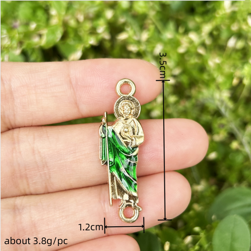 10PCS Green Saint Jude Bracele - đánh giá và giá Women Juda Accessories