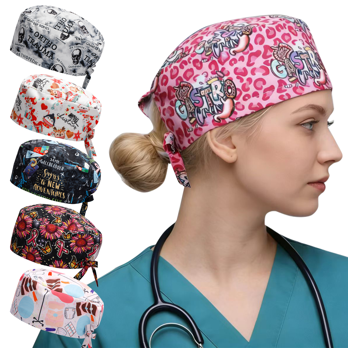2026 Scrub Nursing Cap Men Wom - đánh giá và giá Women'S Work Accessories