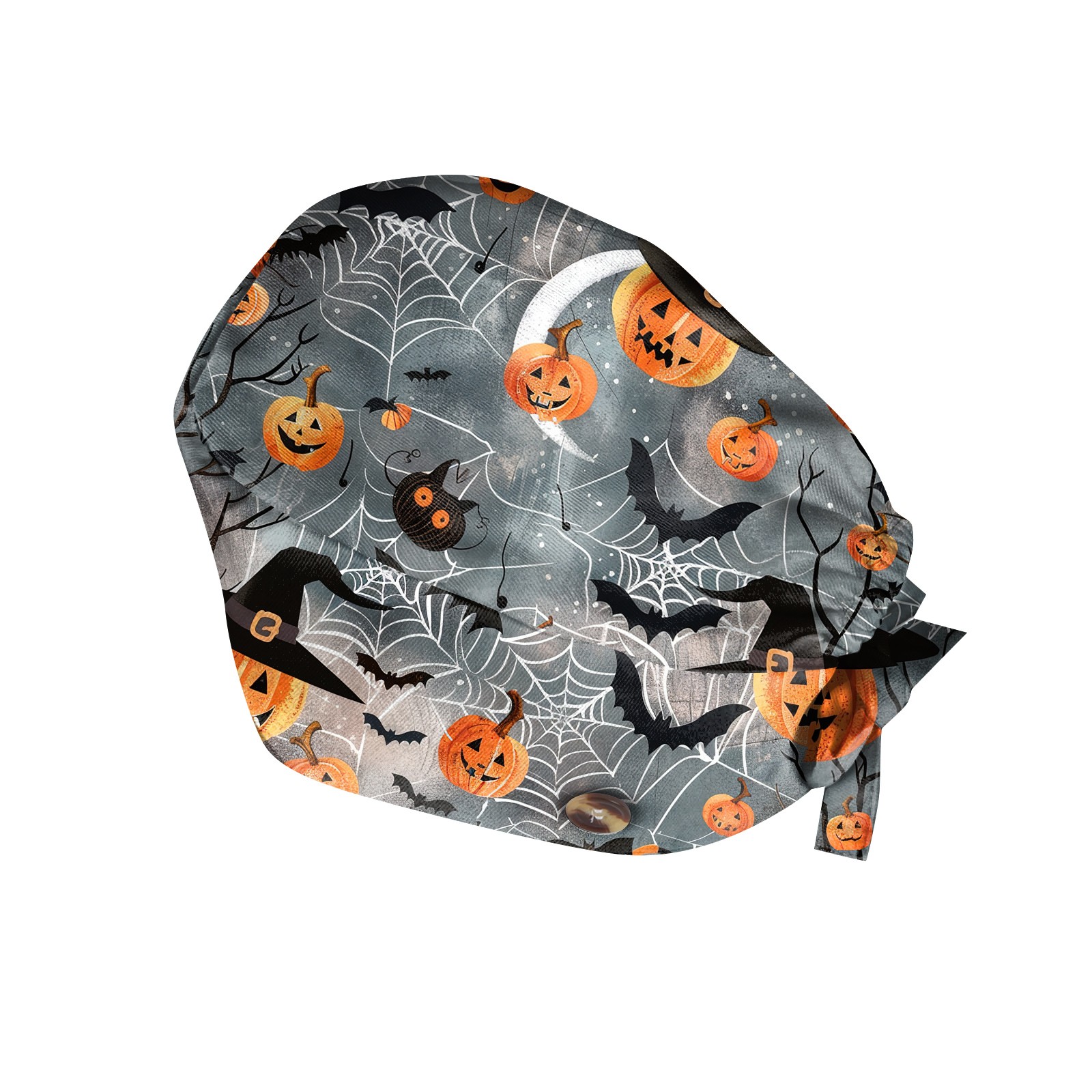 Scrubs Caps Halloween Prints H - đánh giá và giá Women'S Work Accessories