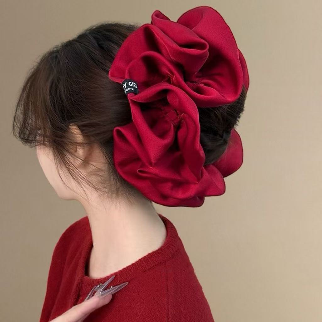 Velvet Oversized Scrunchies -  - đánh giá và giá Hair Tie Velvet