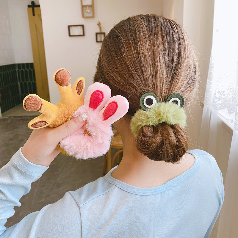 1PC Girl Hair Accessories Styl - đánh giá và giá Hair Tie Velvet