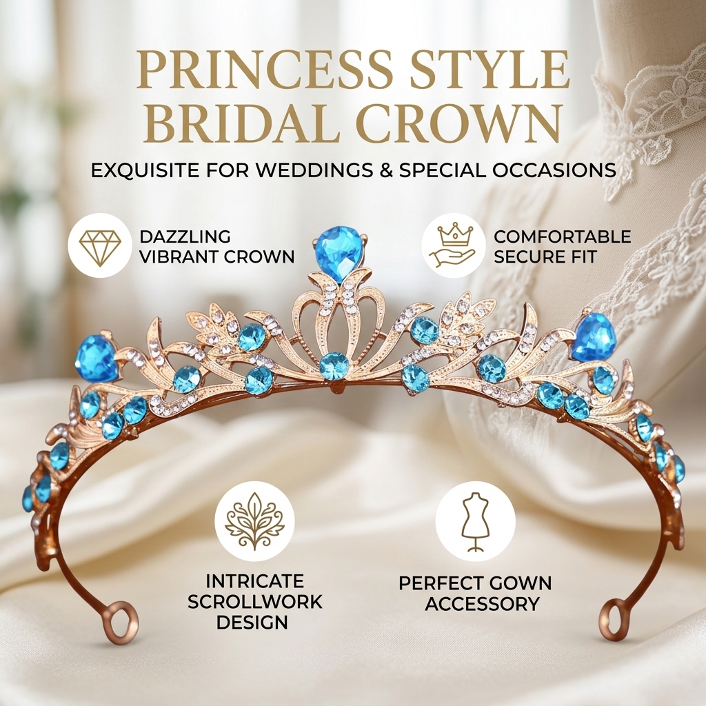 Crystal Wedding Tiaras And Cro - đánh giá và giá Women'S Accessories Jewelry