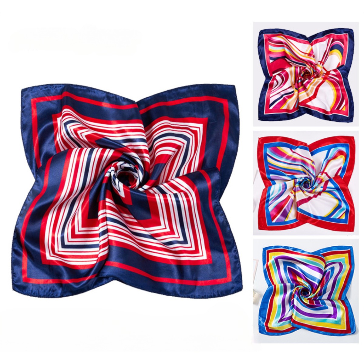50*50cm Square Silk Scarves Sc - đánh giá và giá Women'S Work Accessories