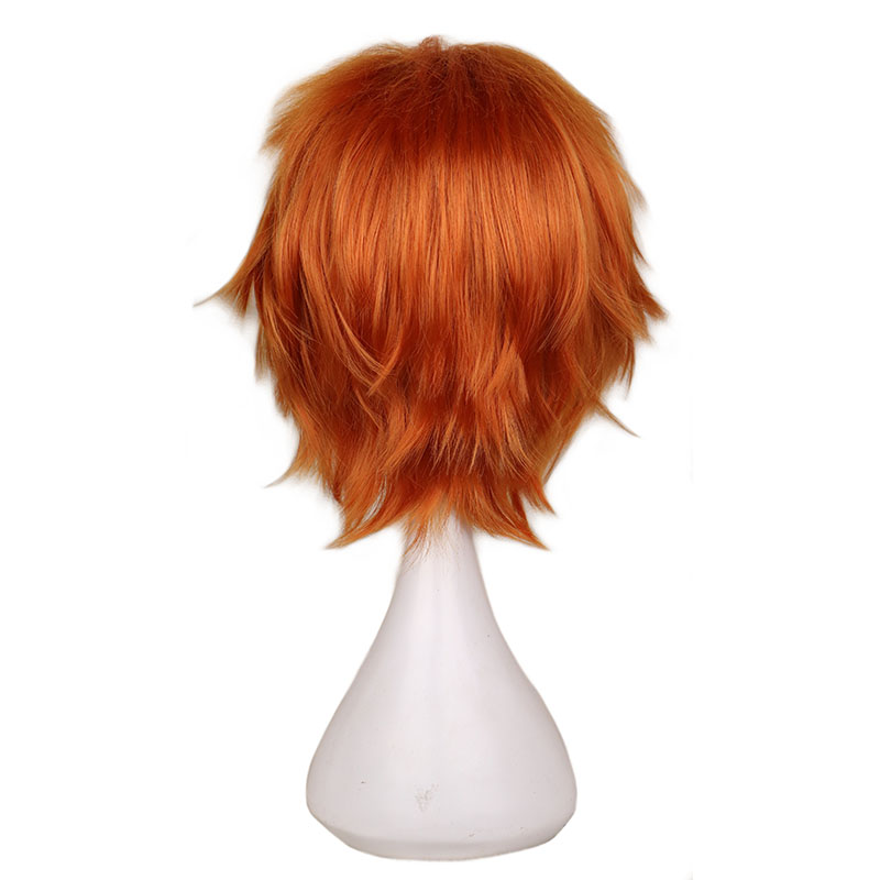 Short Orange Wig for Men Women - đánh giá và giá Women Accessories Bd