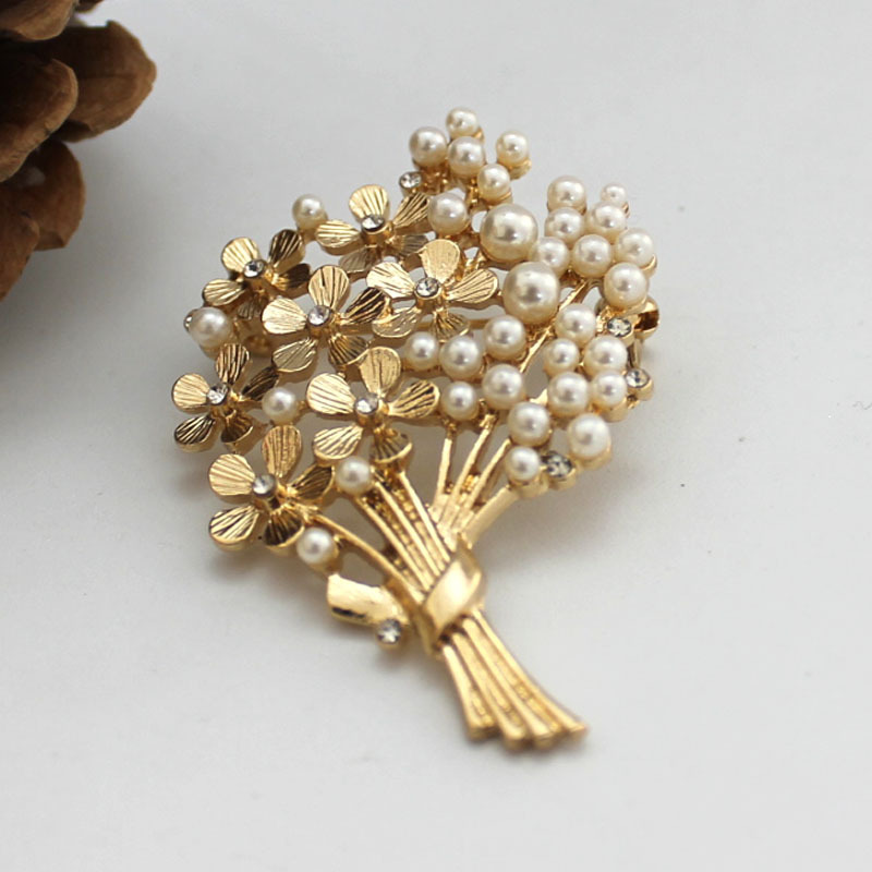 Ladies Delicate Bouquet Pearl  - đánh giá và giá Women Accessories Bouquet