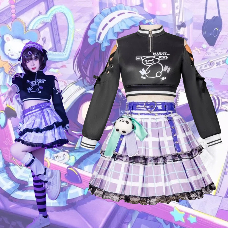 Game Ena Shinonome Costume Cos - đánh giá và giá Women'S Y2K Accessories