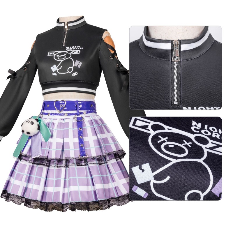 Game Ena Shinonome Costume Cos - đánh giá và giá Women'S Y2K Accessories