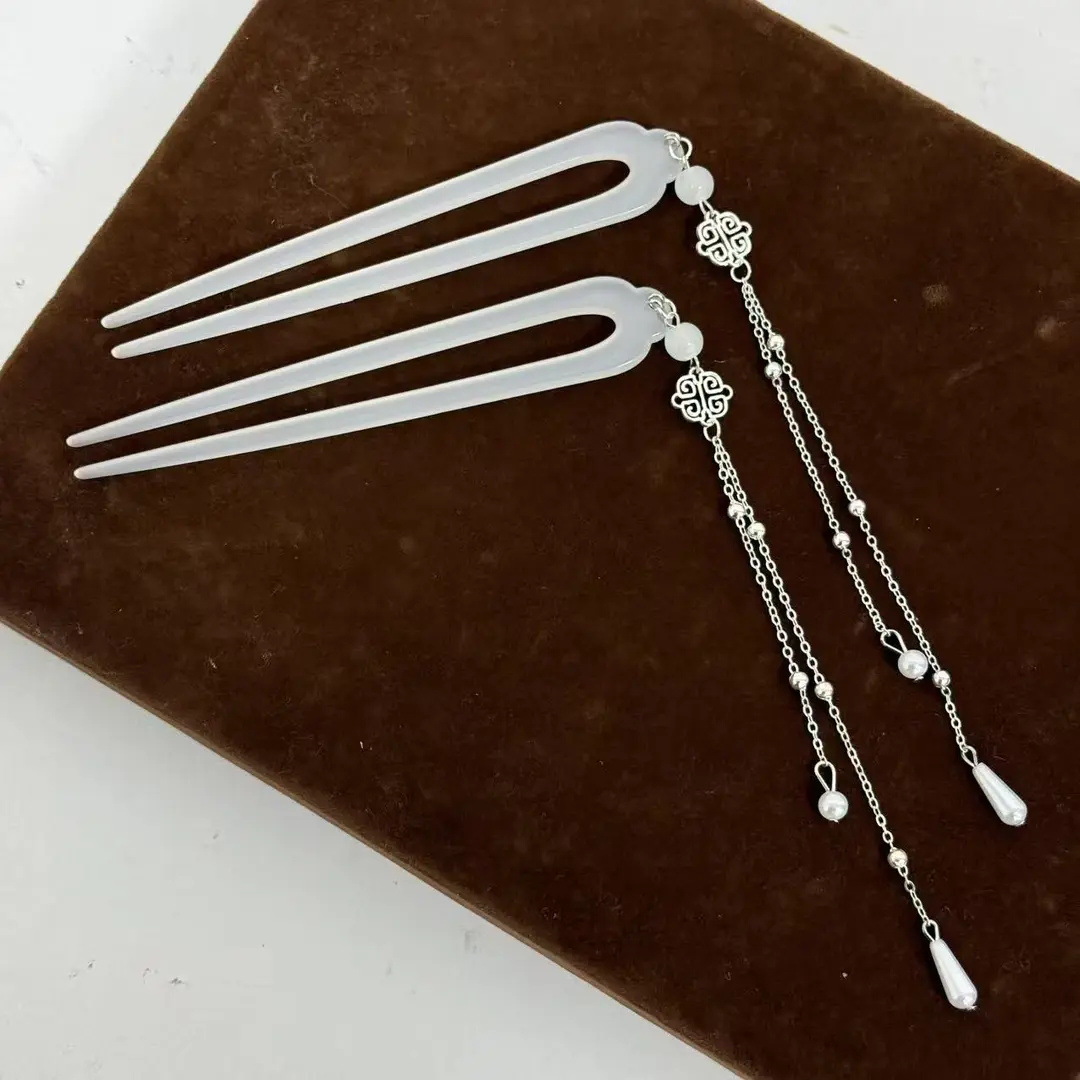 1/2pcs U Shaped Hairpin for Wo - đánh giá và giá Women'S Accessories Jewelry