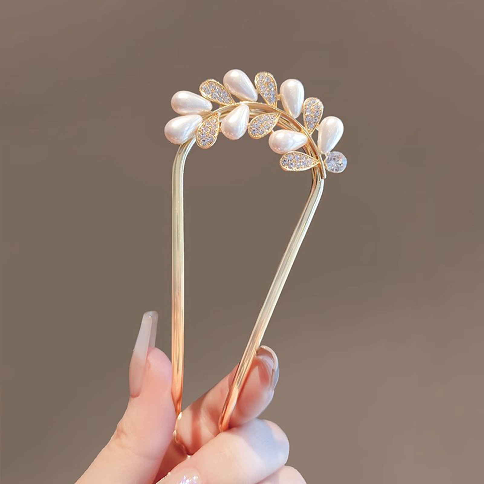 1/2pcs U Shaped Hairpin for Wo - đánh giá và giá Women'S Accessories Jewelry