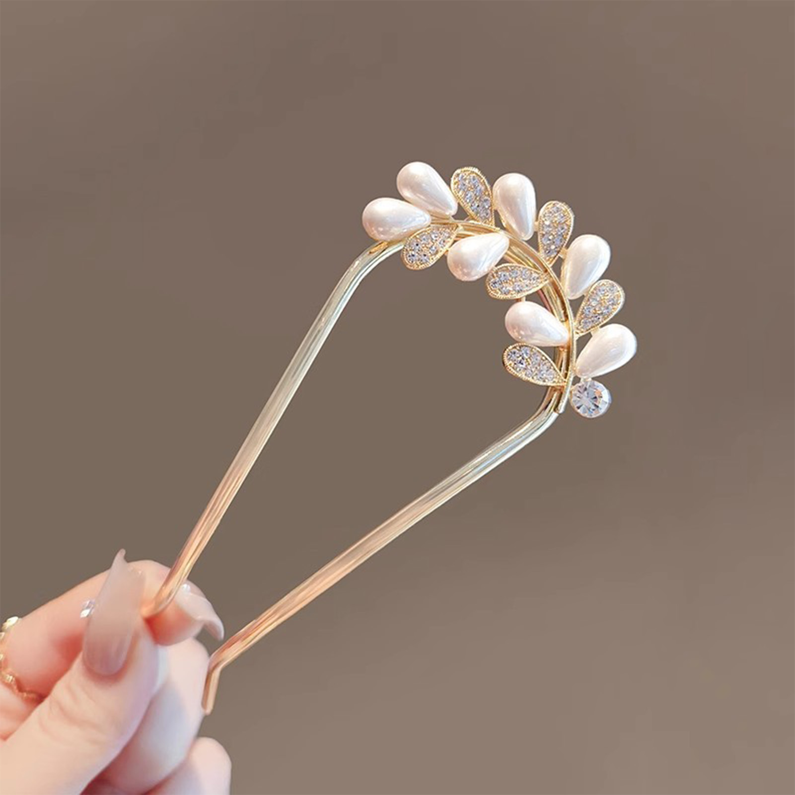 1/2pcs U Shaped Hairpin for Wo - đánh giá và giá Women'S Accessories Jewelry