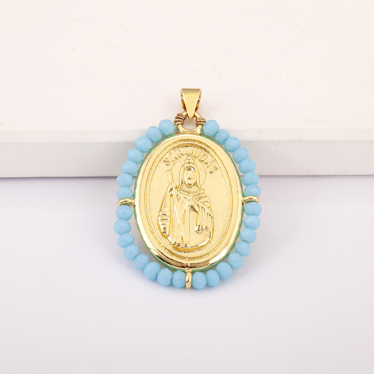 Retro Religion Sun Judas Oval  - đánh giá và giá Women Juda Accessories