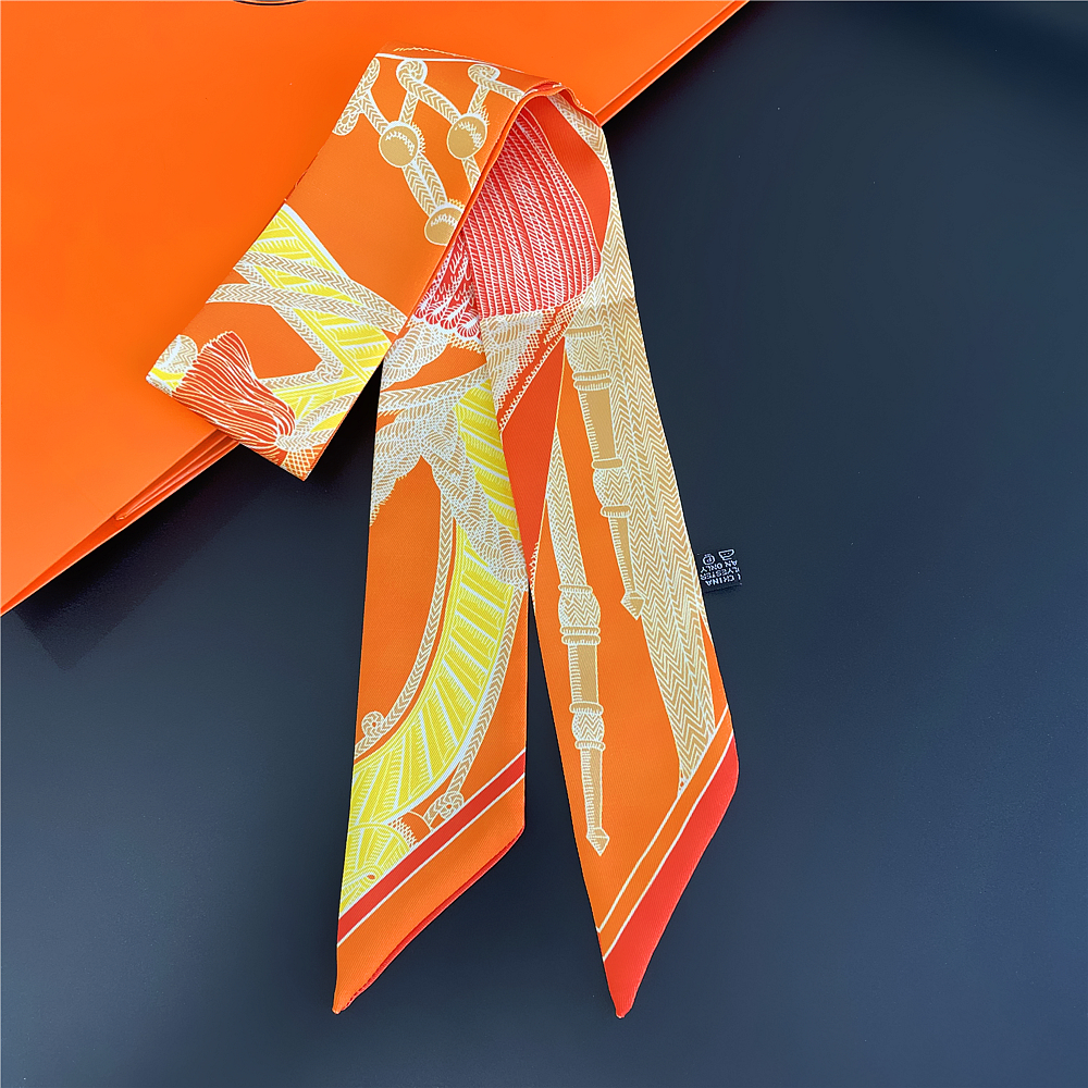 Brand Silk Scarf Design Women  - đánh giá và giá Accessories Brand For Women