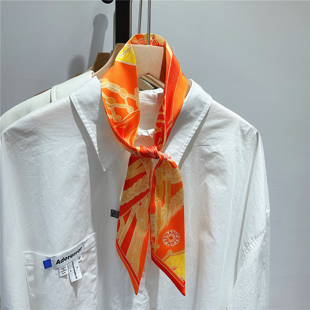 Brand Silk Scarf Design Women  - đánh giá và giá Accessories Brand For Women