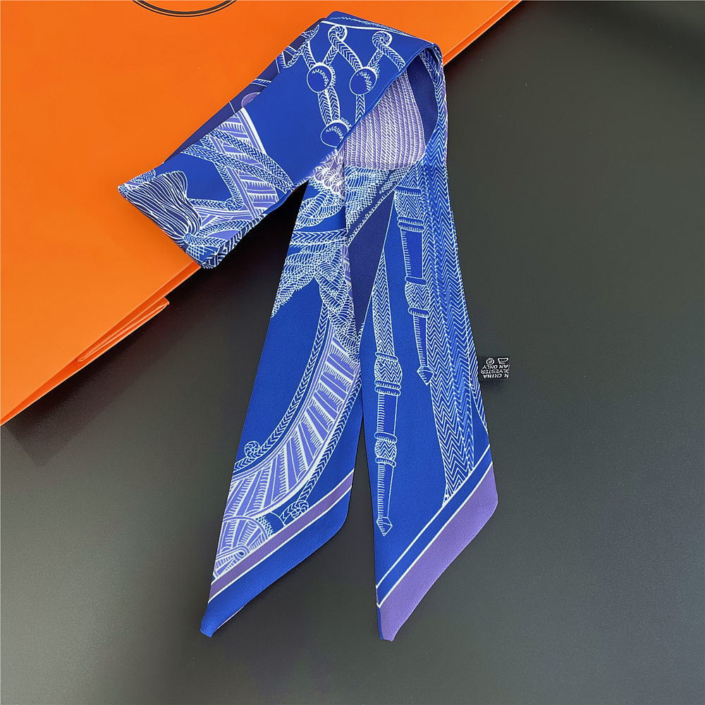 Brand Silk Scarf Design Women  - đánh giá và giá Accessories Brand For Women