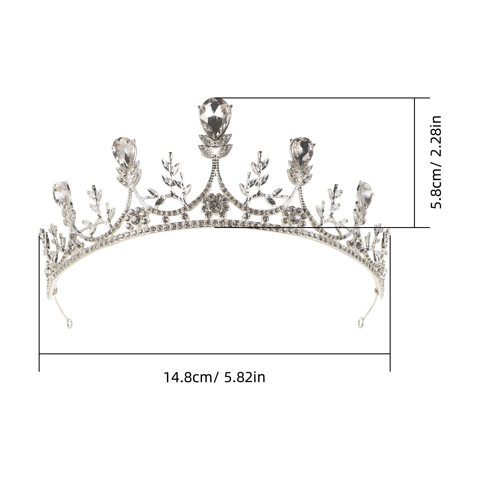 Sparkling Rhinestone Princess  - đánh giá và giá Women Accessories Bouquet