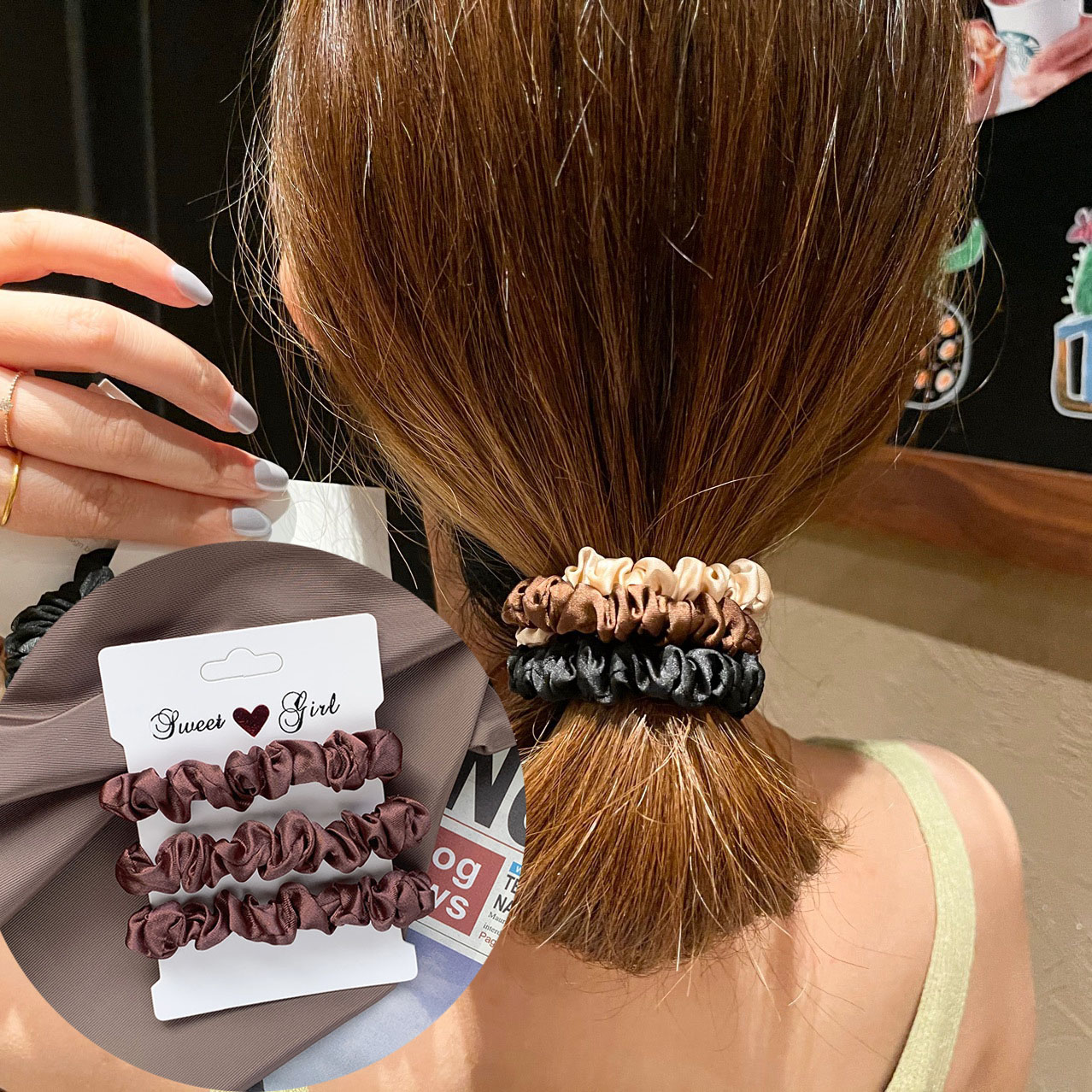 3PCS/Lot Luxury Brand Solid Co - đánh giá và giá Accessories Brand For Women