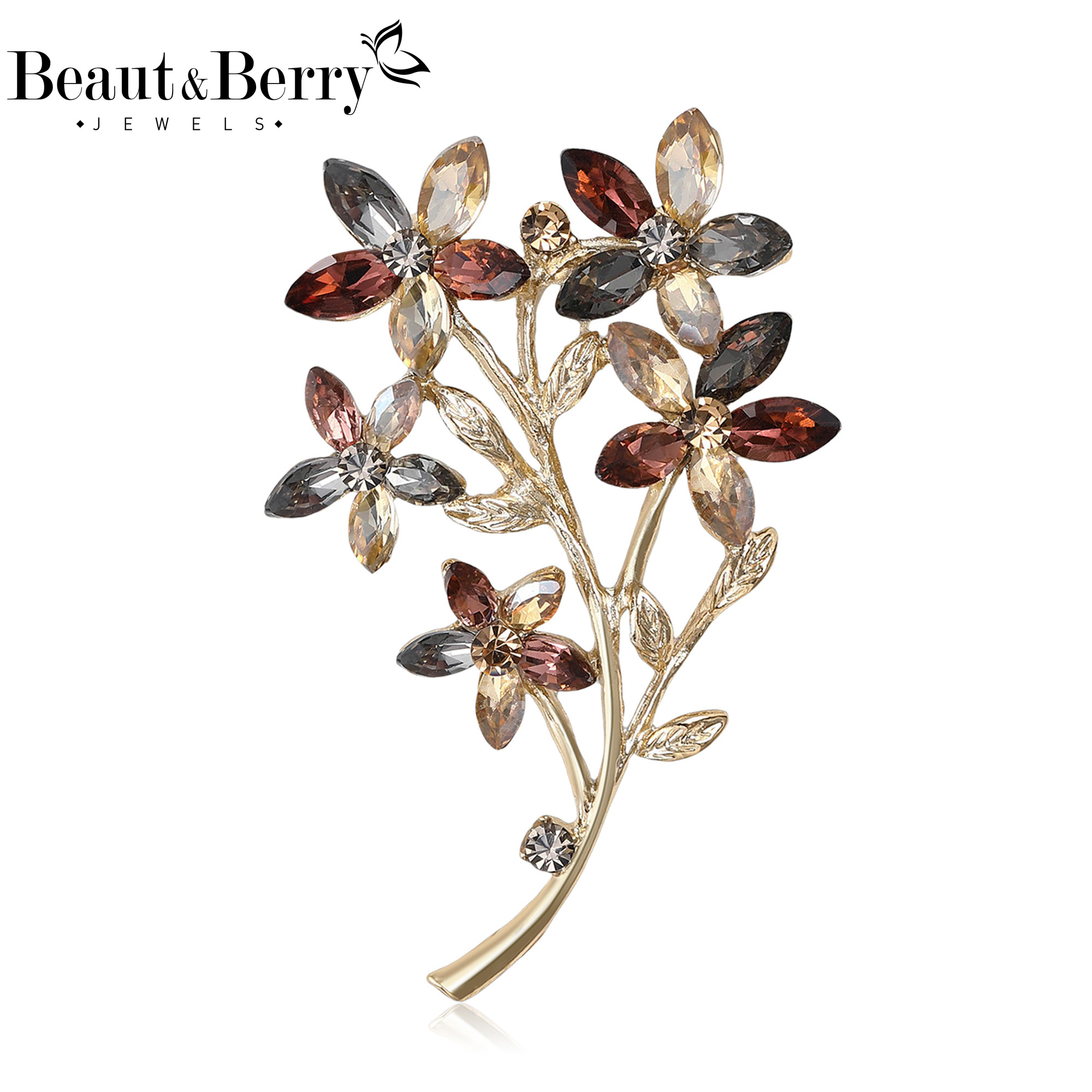 Beaut&Berry Luxury Rhinestone  - đánh giá và giá Women Accessories Bouquet