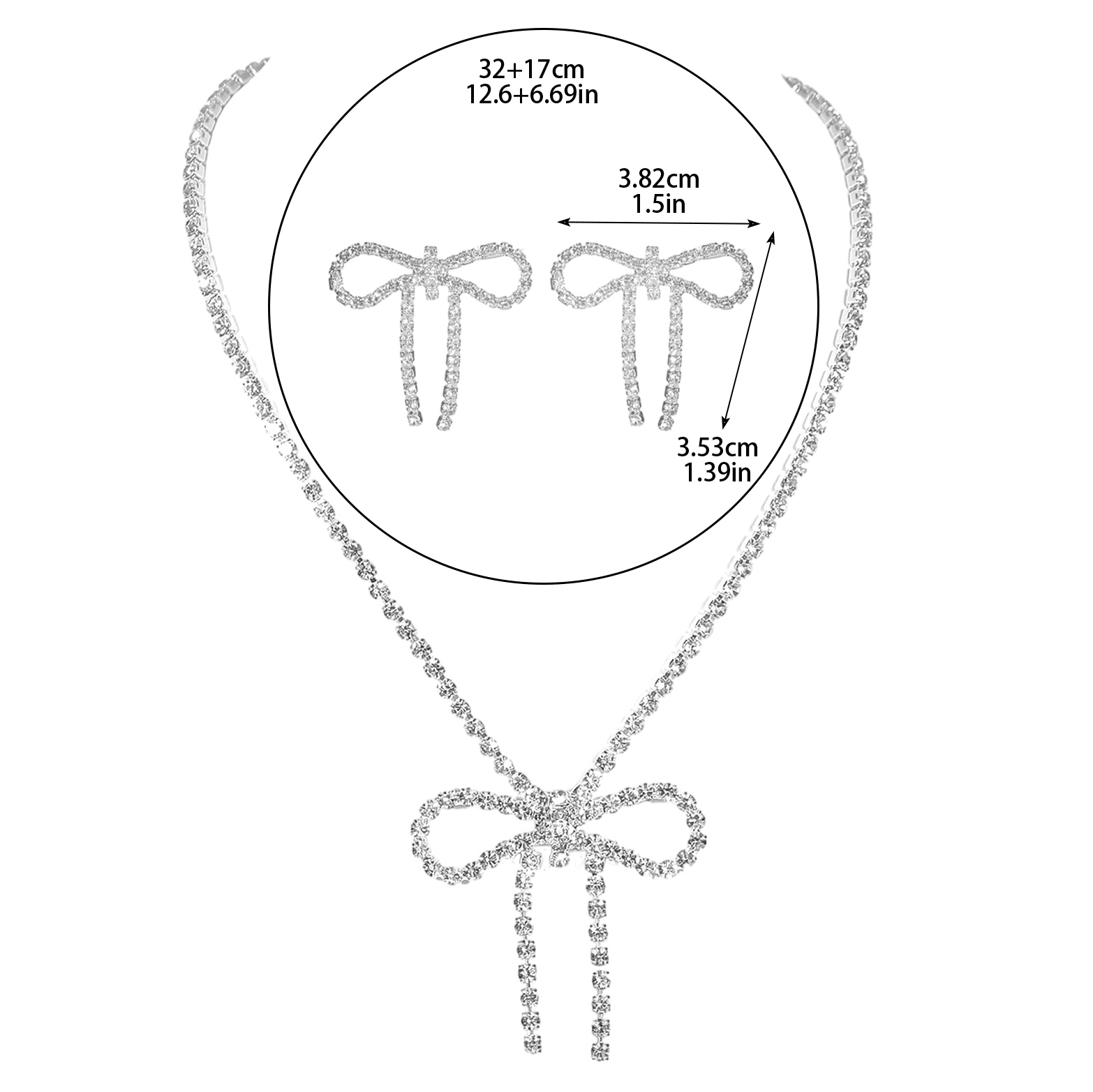 Bow Necklace and Earrings Sets - đánh giá và giá Women'S Accessories Mango
