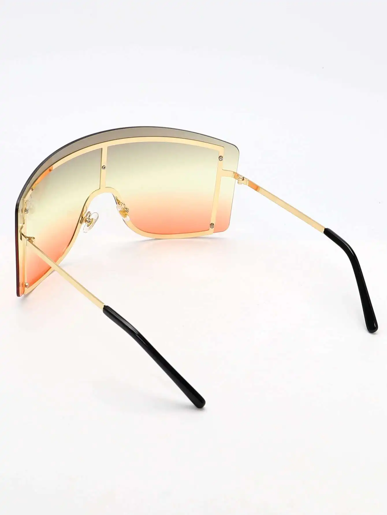1pc Oversized Rimless Fashiona - đánh giá và giá Women'S Y2K Accessories