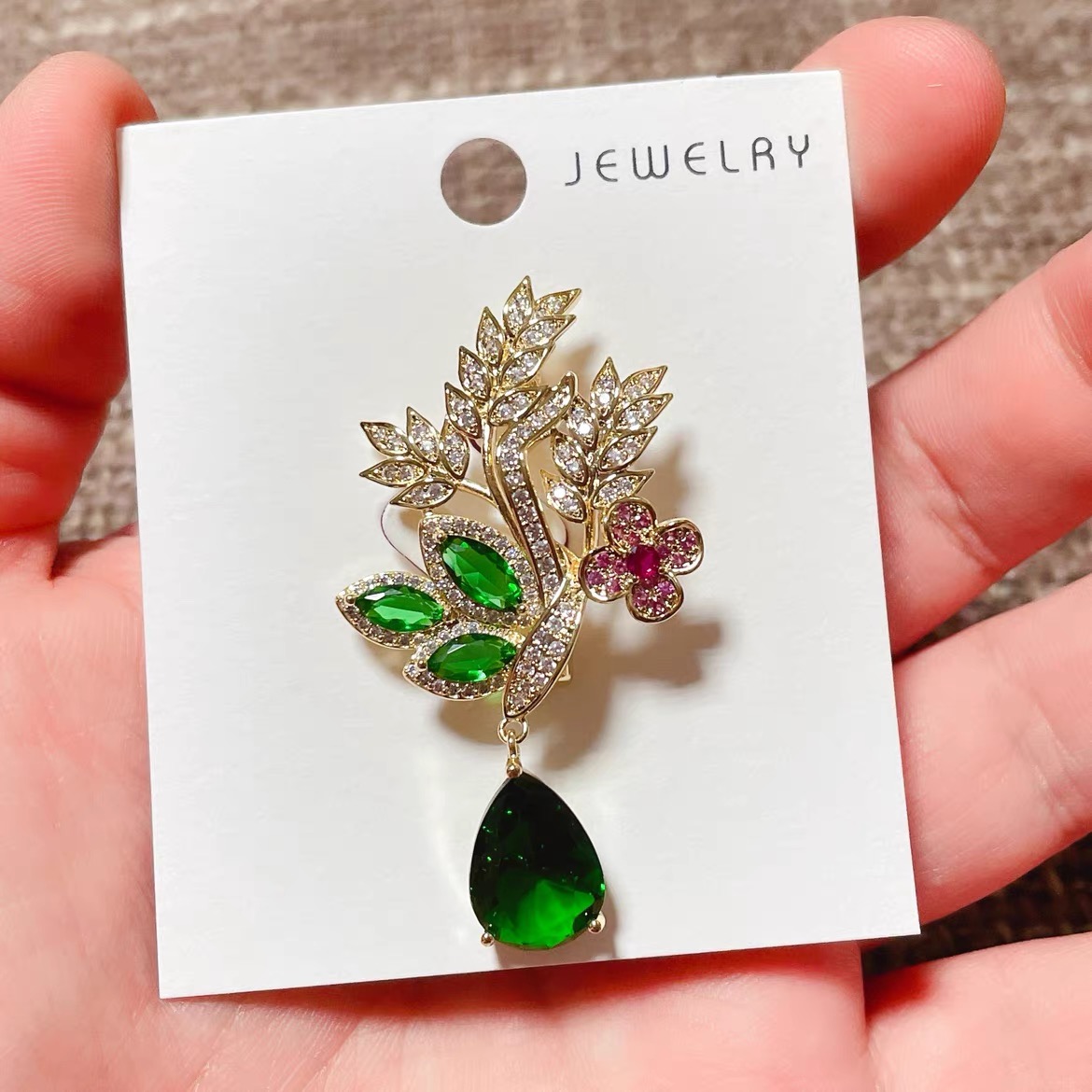 Fashion Green Yellow Leaves Fl - đánh giá và giá Women Accessories Bouquet