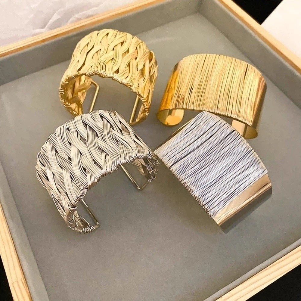 Hollow-out Alloy Wide Opening  - đánh giá và giá Women Accessories Drawing