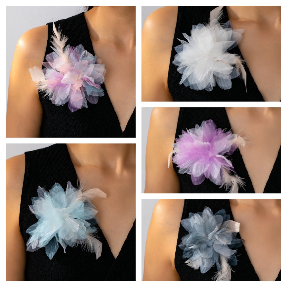 High End Elegant Feather Flowe - đánh giá và giá Women Accessories Bouquet